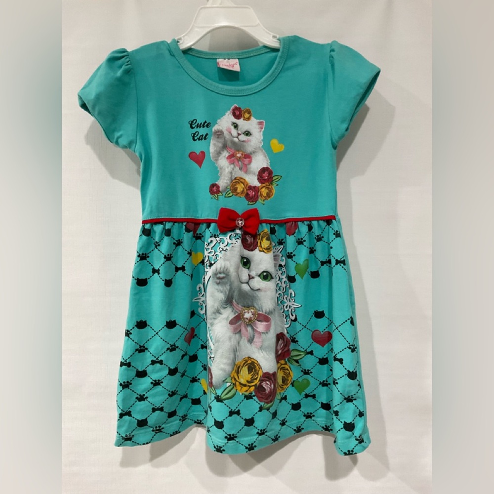 🌼LUMINA KIDS Cute Girl’s Jersey Dress, size 6